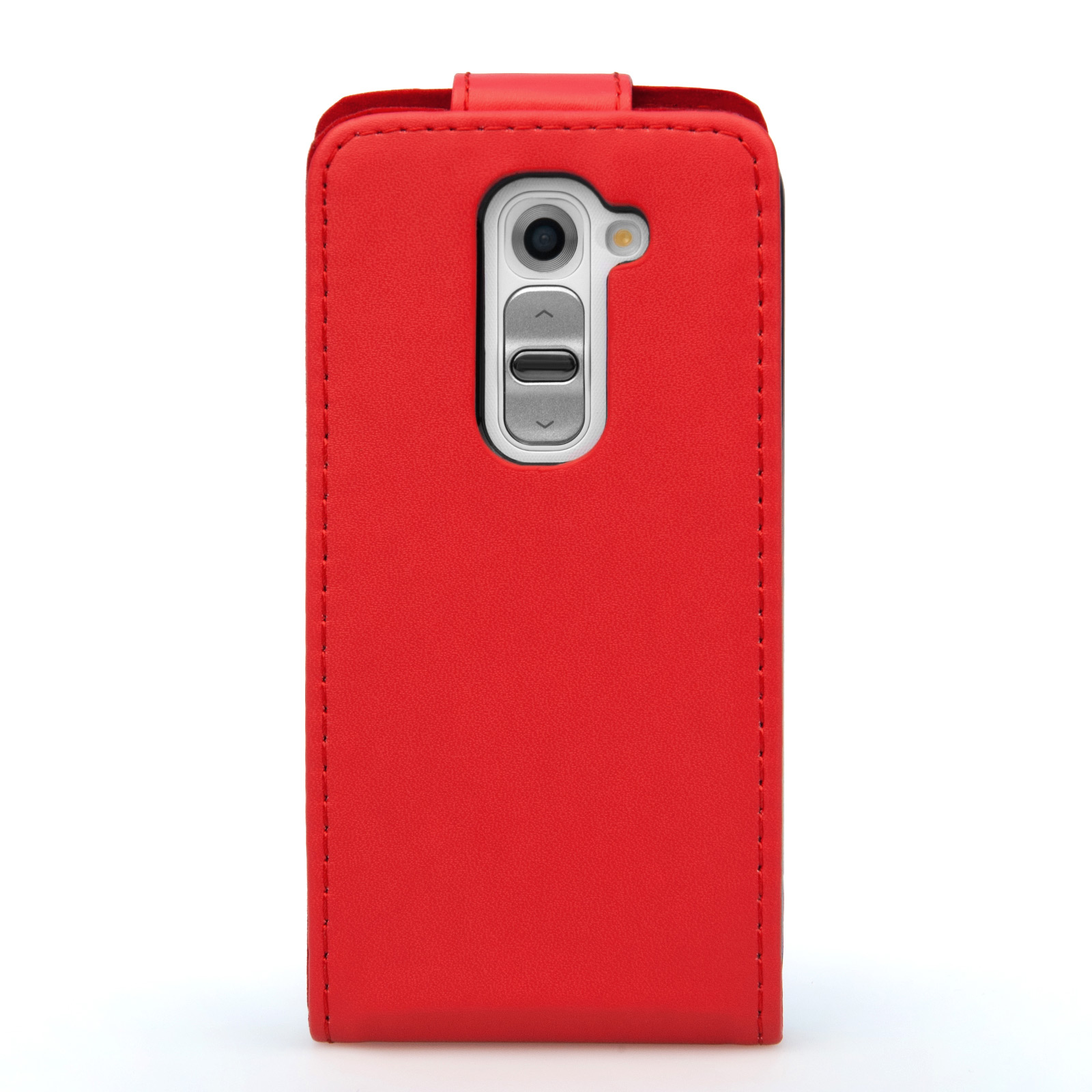 YouSave Accessories LG G2 Mini Leather-Effect Flip Case - Red