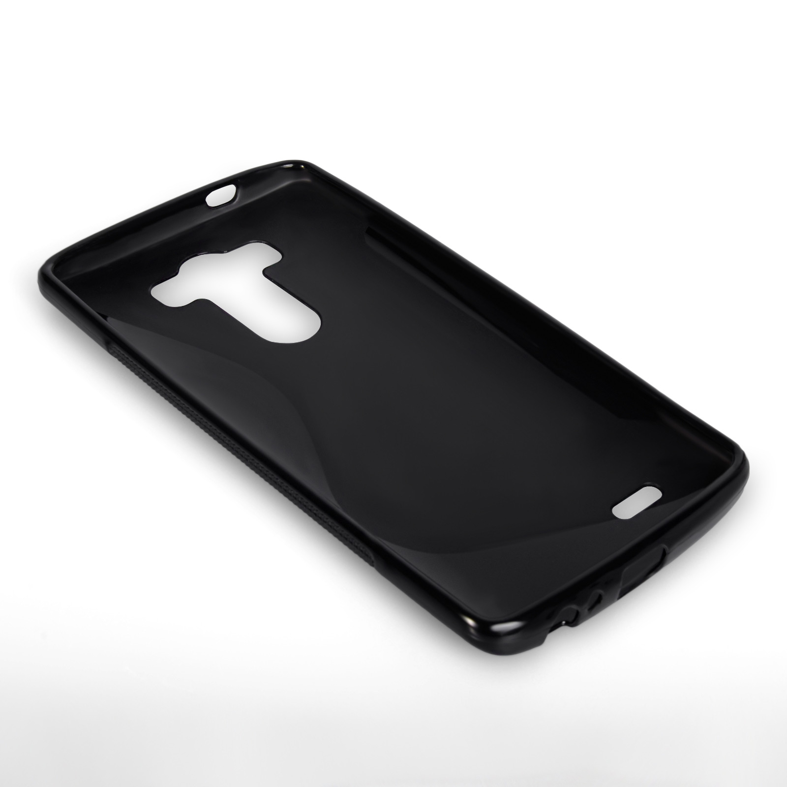 Caseflex LG G3 Silicone Gel S-Line Case - Black