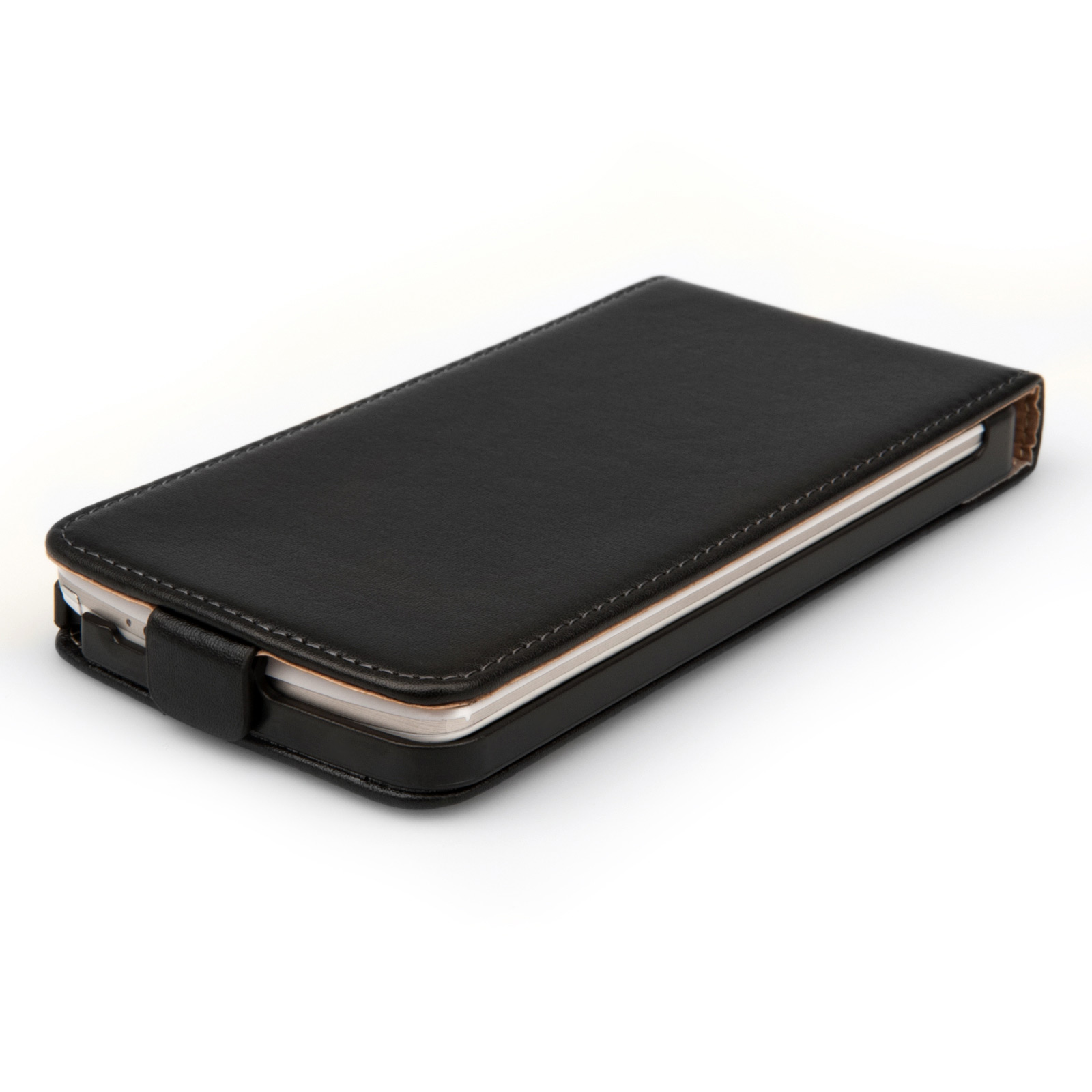 Caseflex LG G3 Real Leather Flip Case - Black