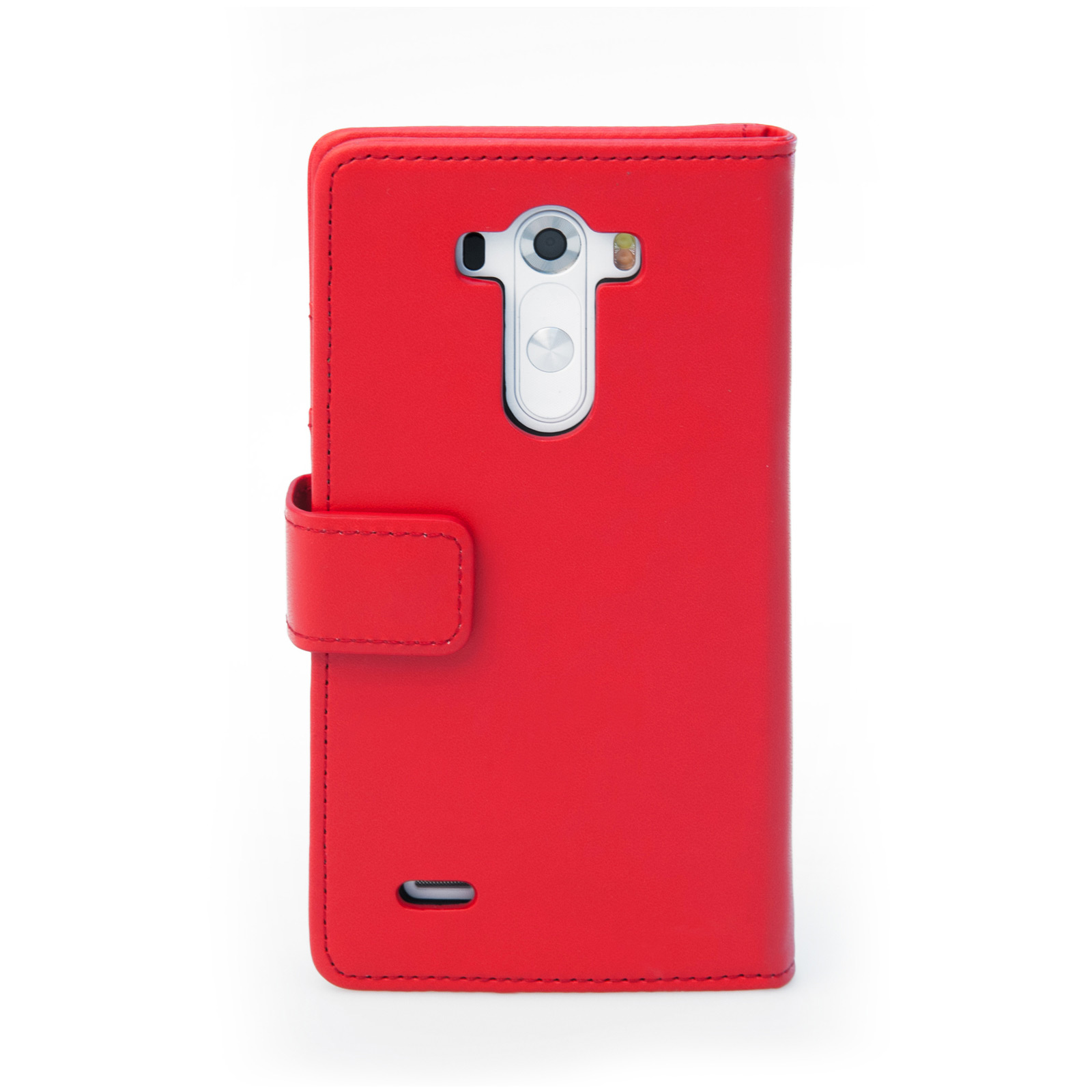 YouSave Accessories LG G3 Leather-Effect Wallet Case - Red