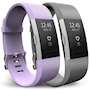 YouSave Fitbit Charge 2 Strap 2-Pack (Small) - Lilac/Grey