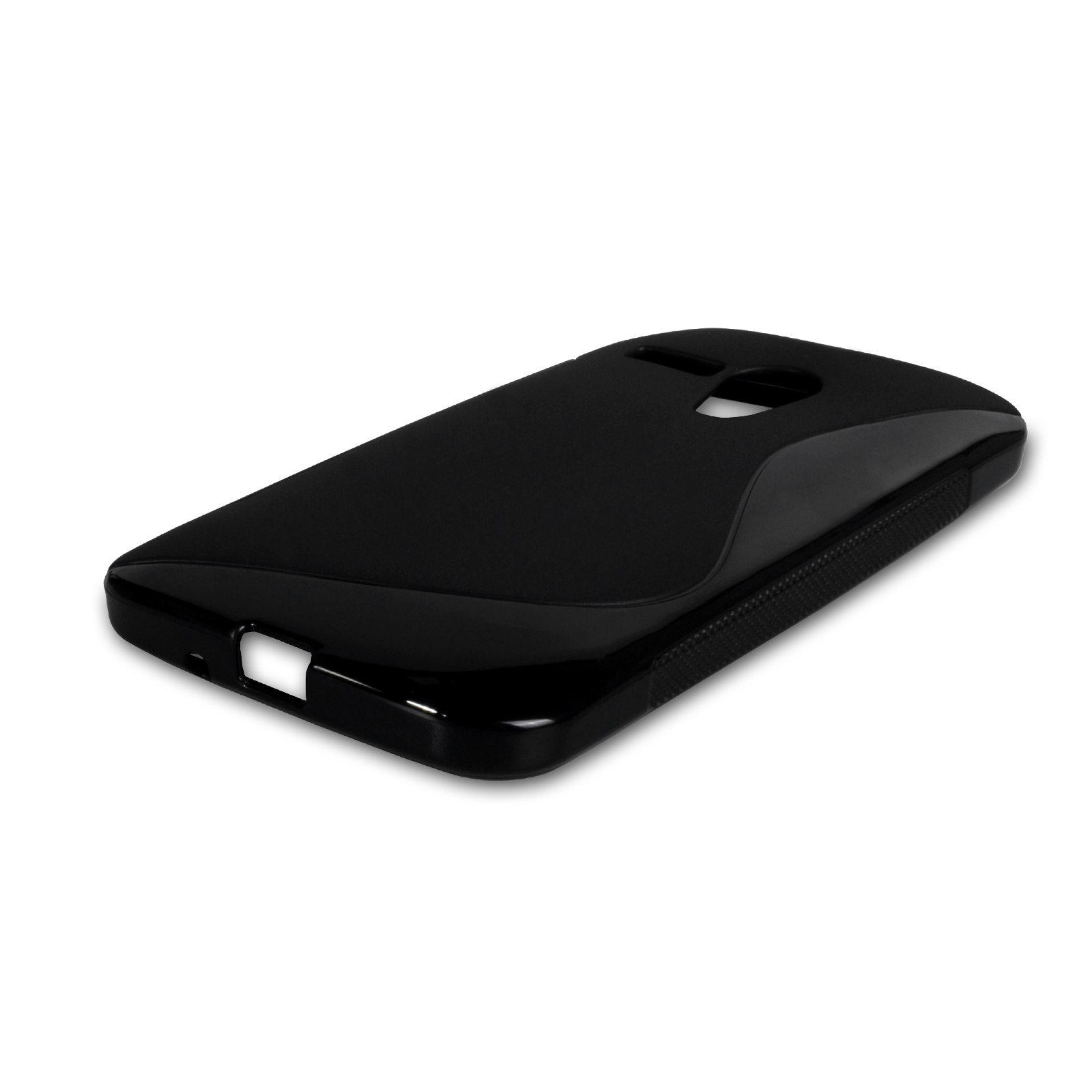 Caseflex Motorola Moto G Silicone Gel S-Line Case - Black
