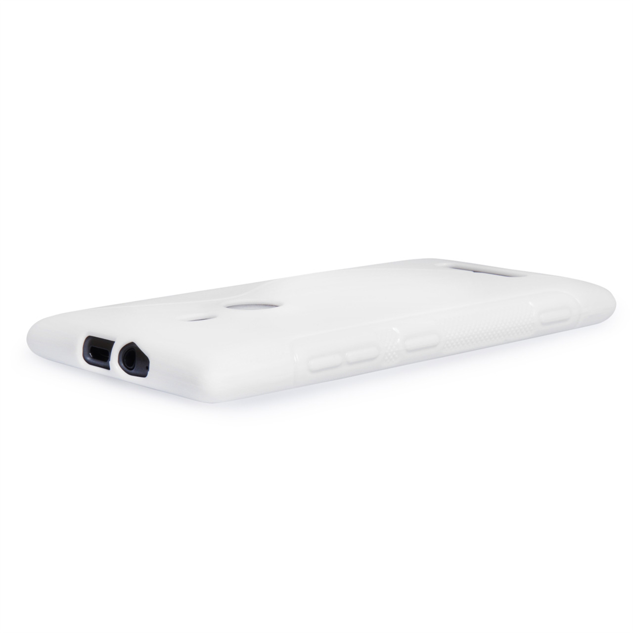 Caseflex Nokia Lumia 925 S-Line Gel Case - White