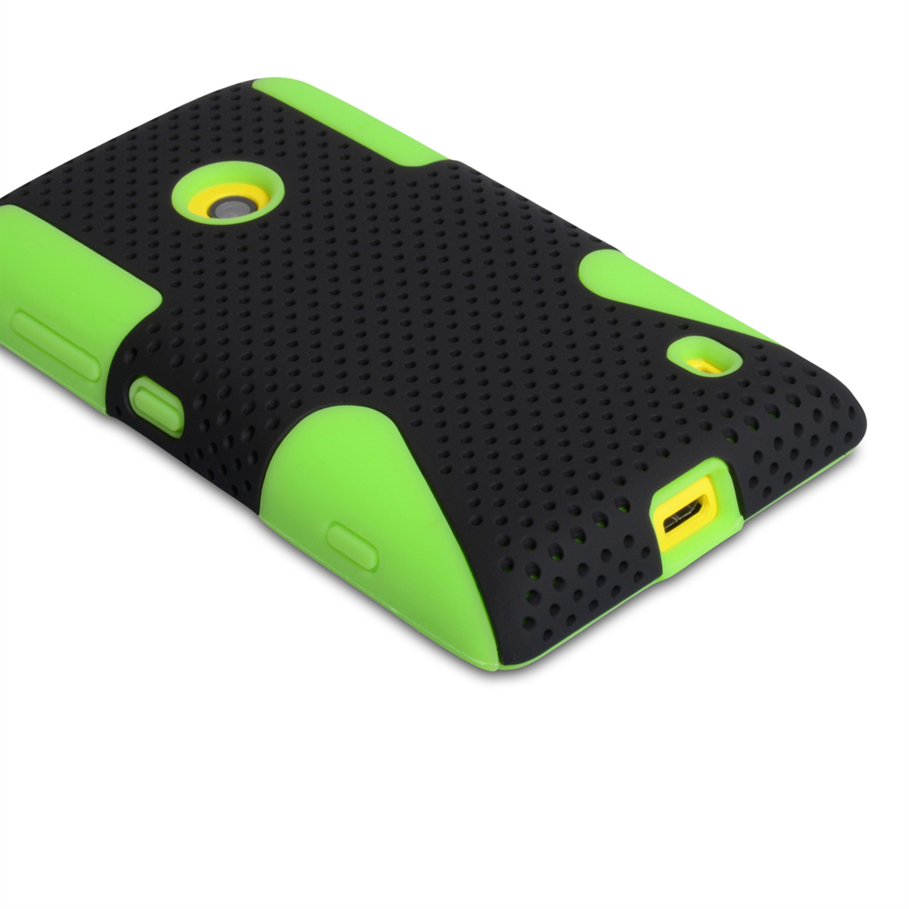 YouSave Accessories Nokia Lumia 520 Mesh Combo Case - Green