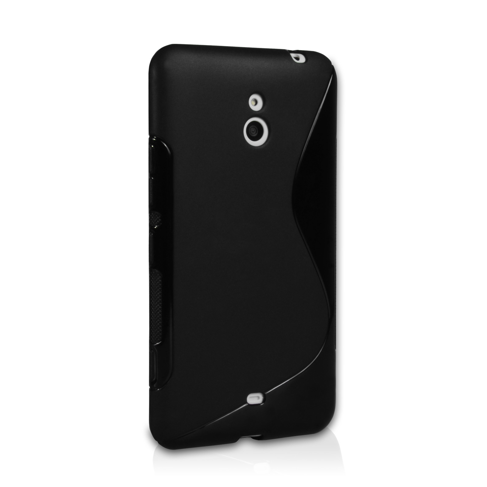 Caseflex Nokia Lumia 1320 Silicone Gel S-Line Case - Black