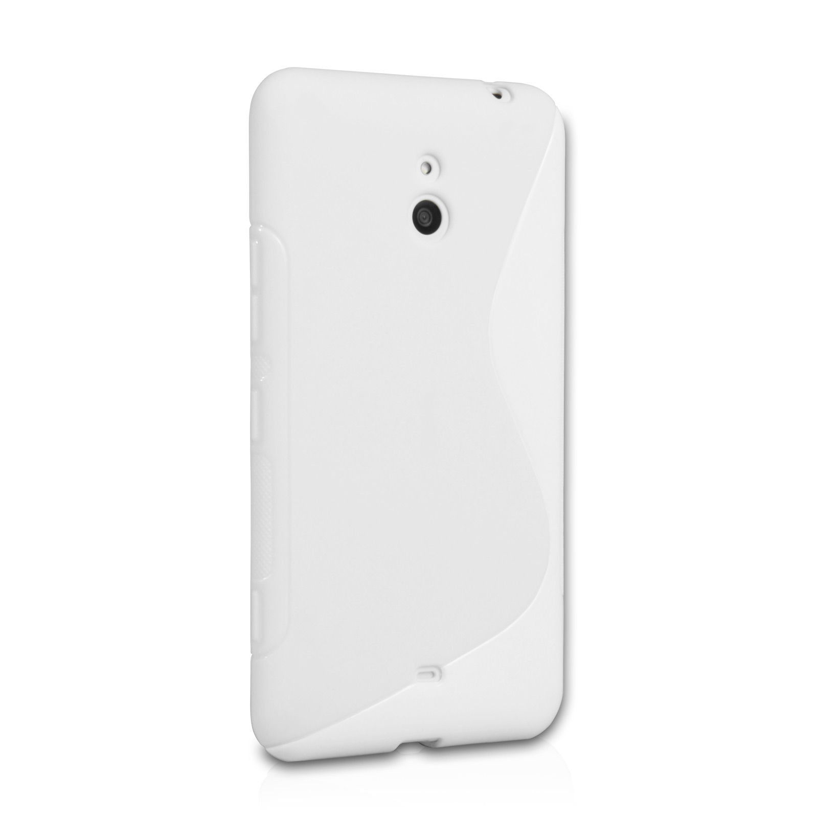 Caseflex Nokia Lumia 1320 Silicone Gel S-Line Case - White