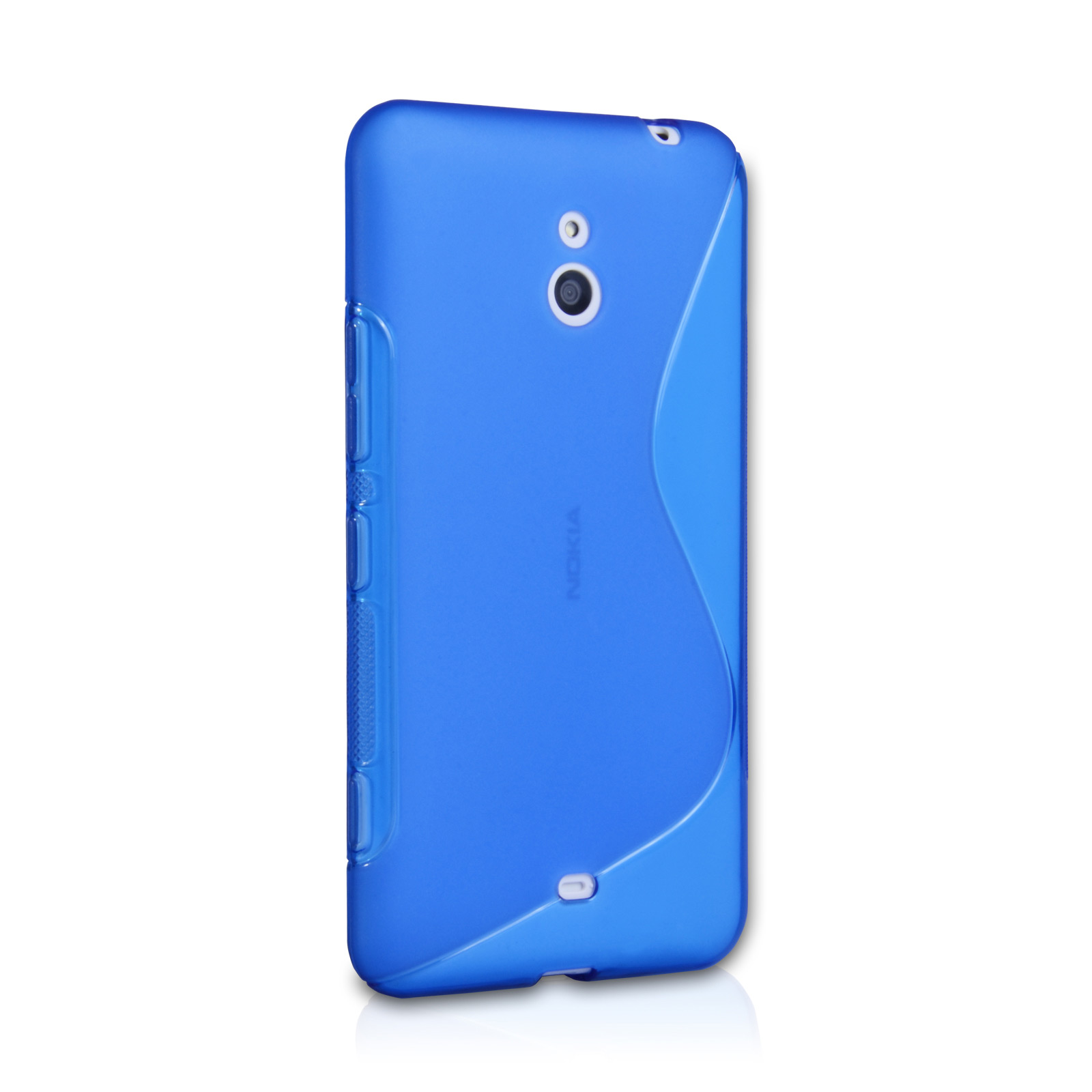 Caseflex Nokia Lumia 1320 Silicone Gel S-Line Case - Blue