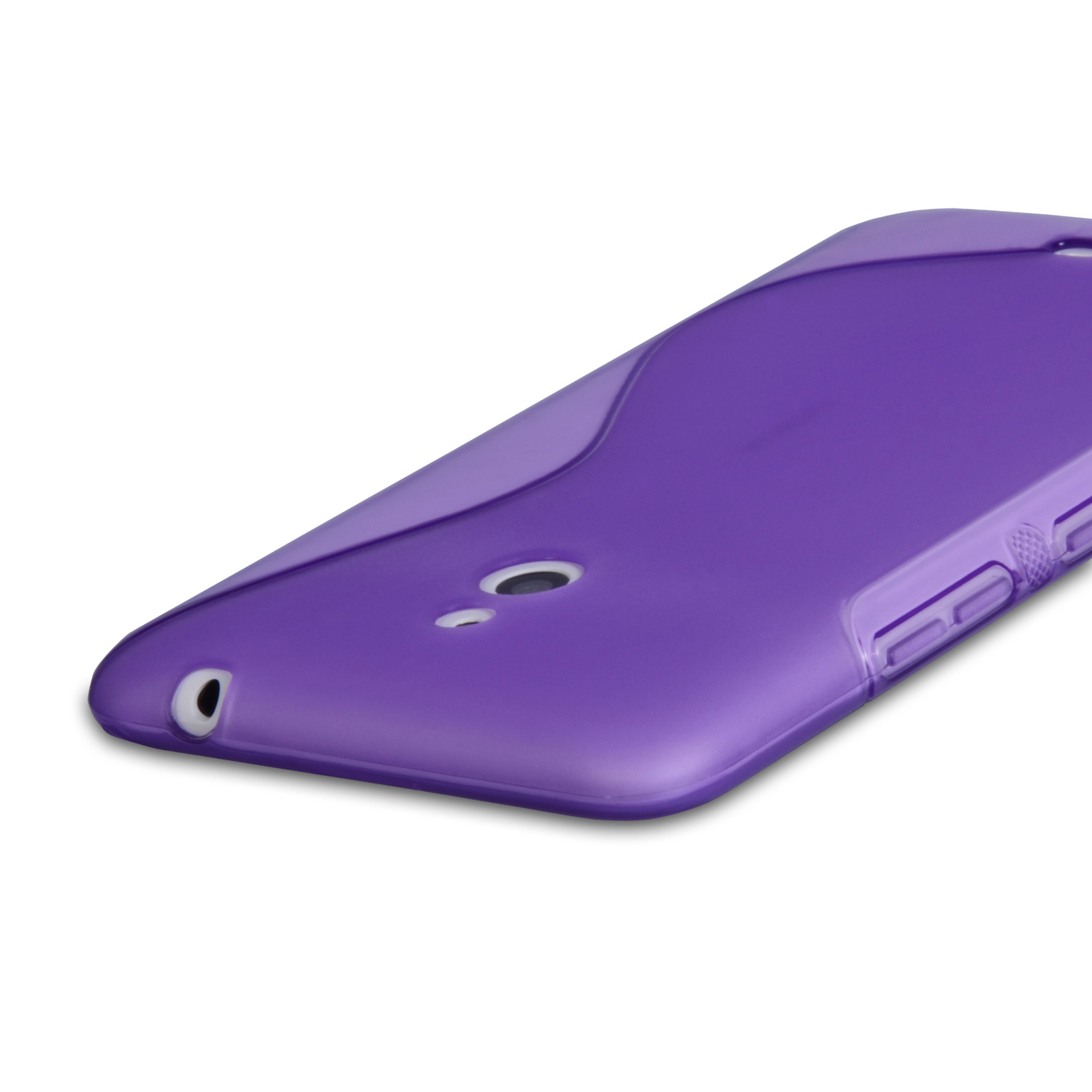 Caseflex Nokia Lumia 1320 Silicone Gel S-Line Case - Purple