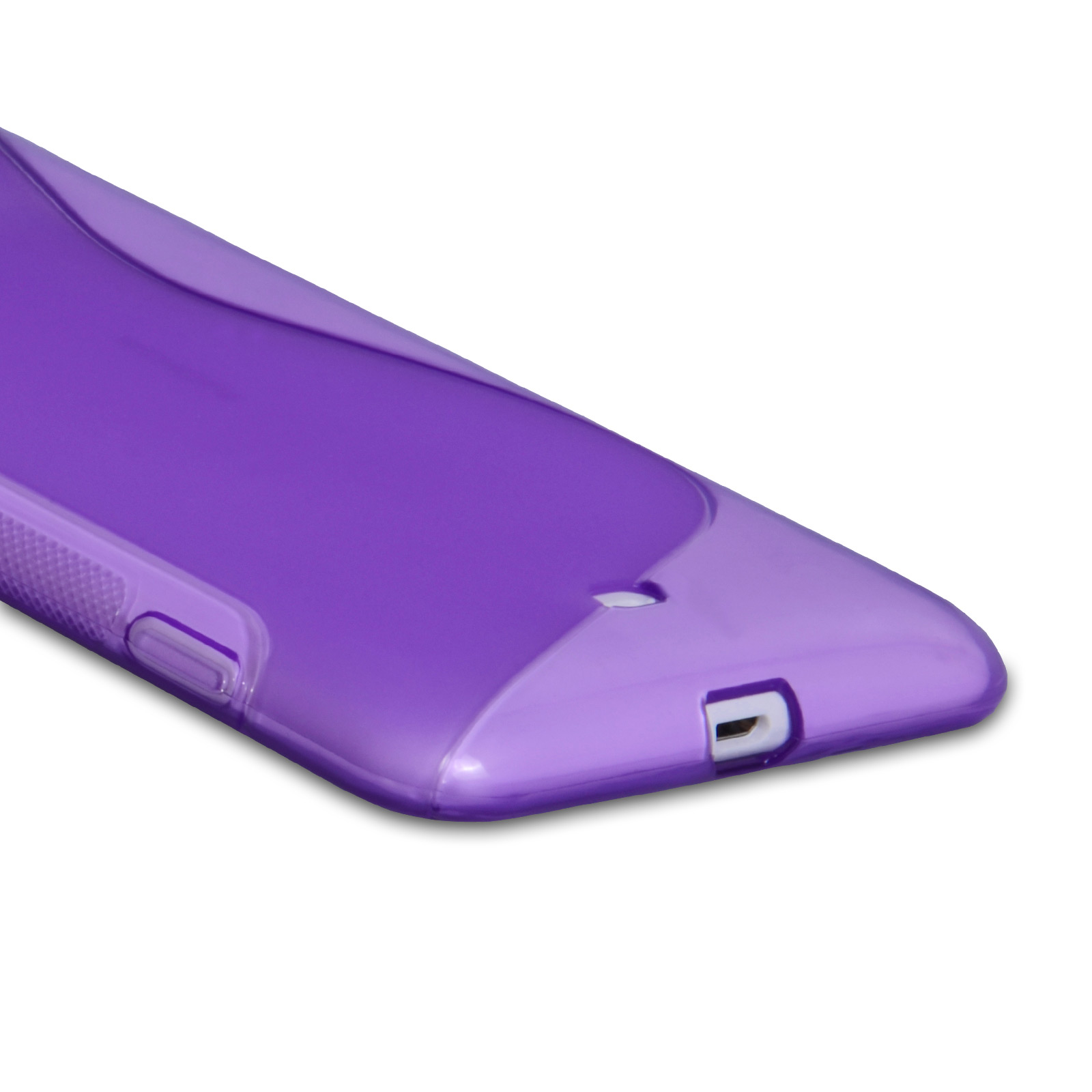 Caseflex Nokia Lumia 1320 Silicone Gel S-Line Case - Purple