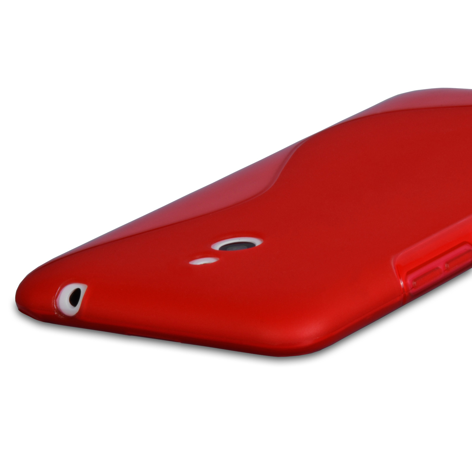 Caseflex Nokia Lumia 1320 Silicone Gel S-Line Case - Red