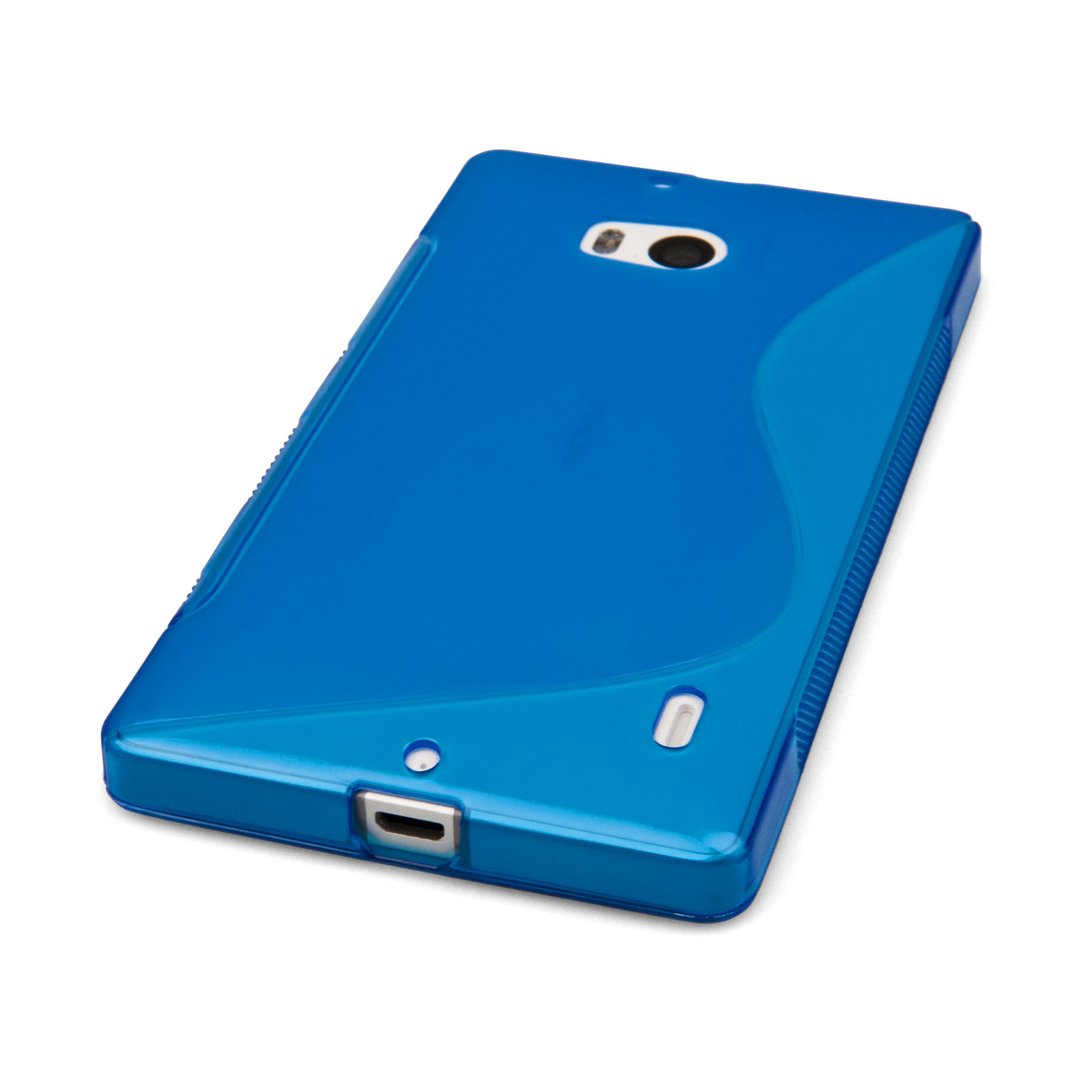 Caseflex Nokia Lumia 930 Silicone Gel S-Line Case - Blue