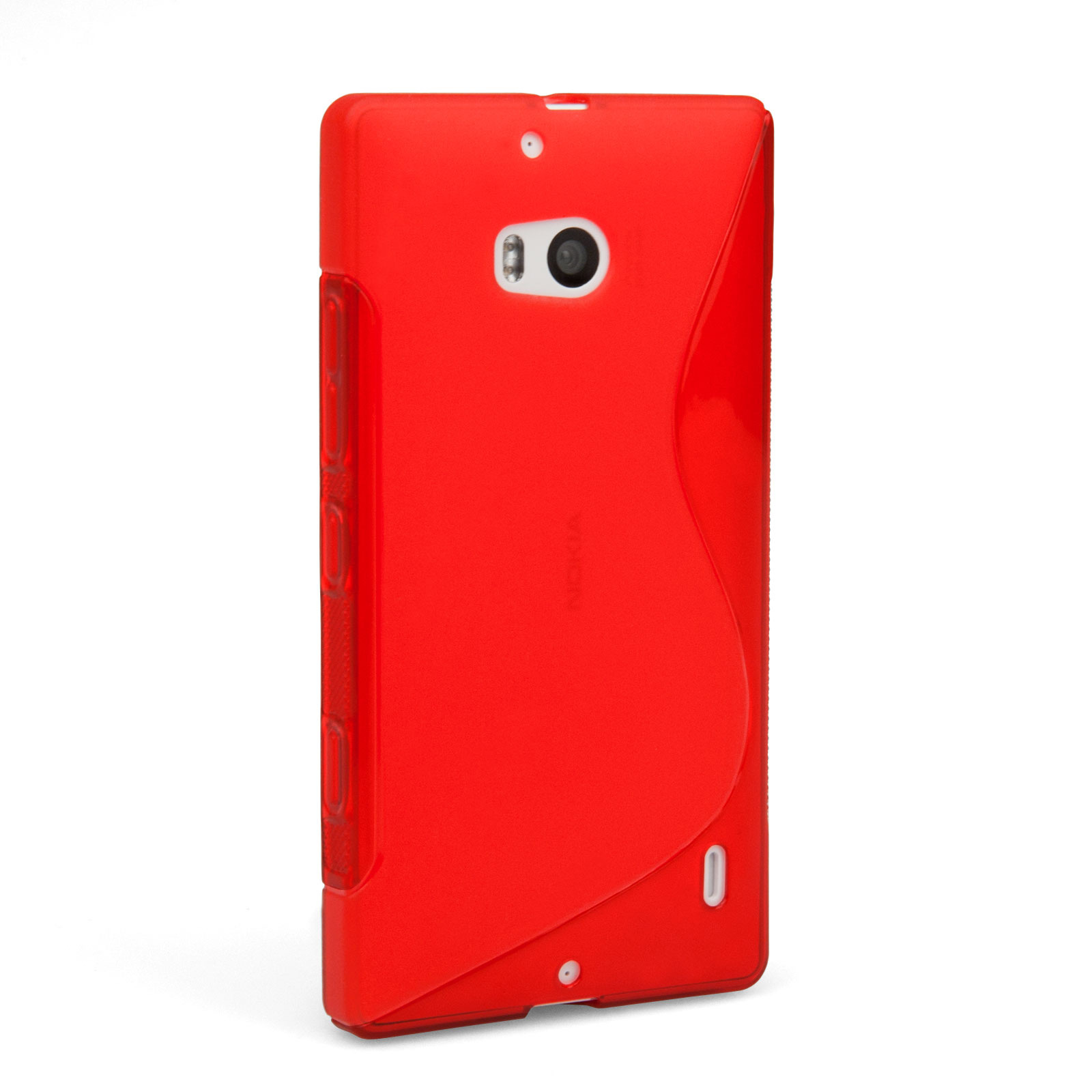 Caseflex Nokia Lumia 930 Silicone Gel S-Line Case - Red