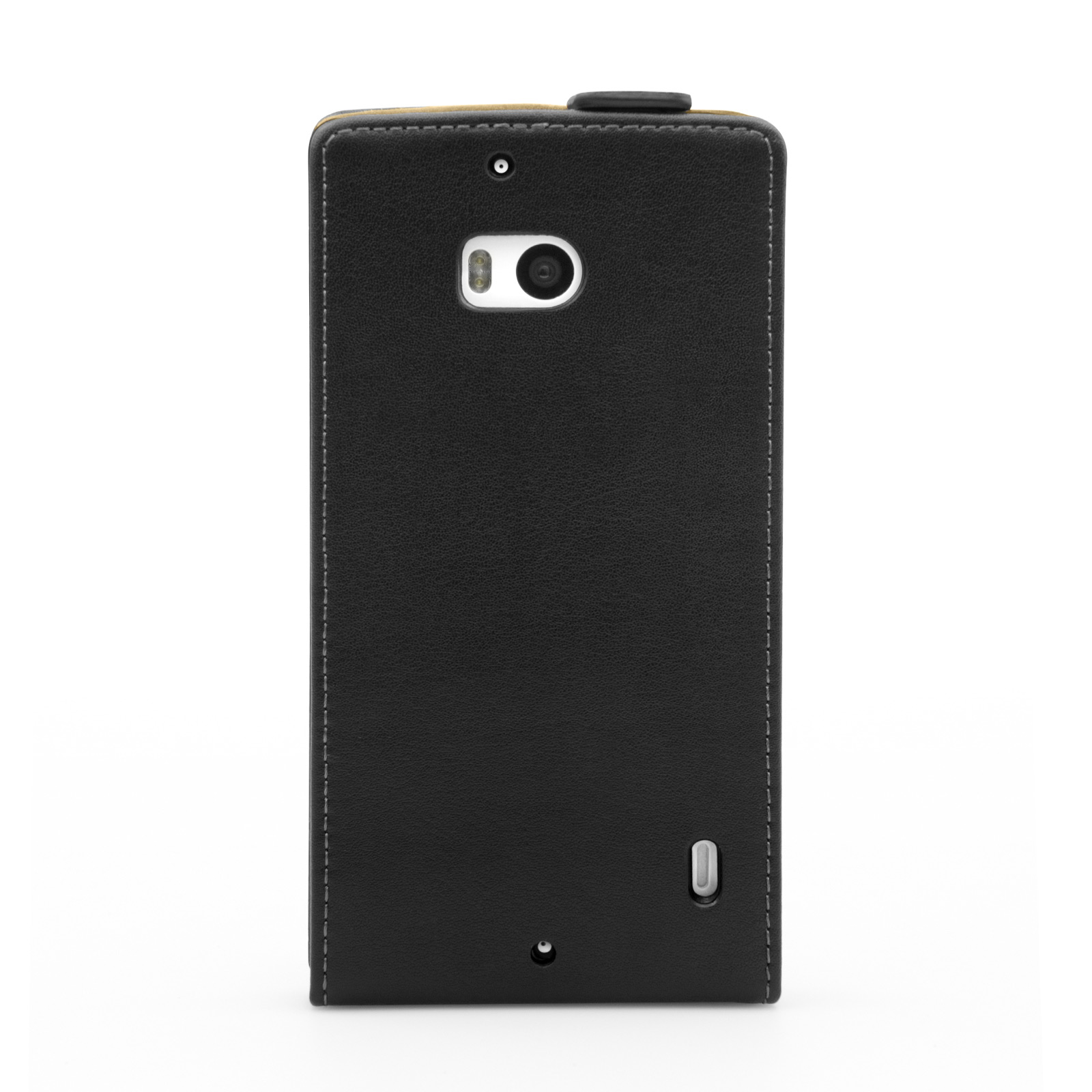 Caseflex Nokia Lumia 930 Real Leather Flip Case - Black