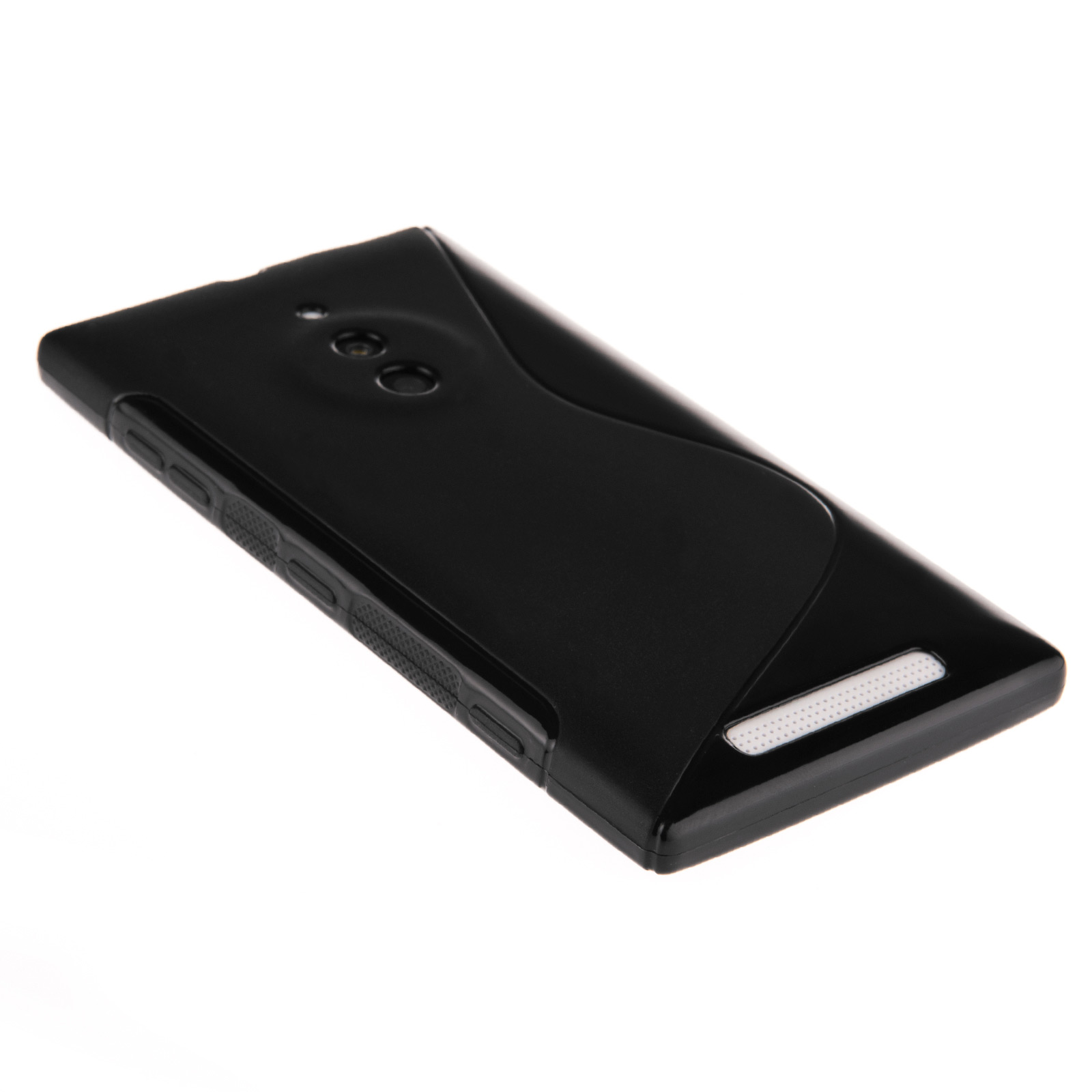 Caseflex Nokia Lumia 830 Silicone Gel S-Line Case - Black