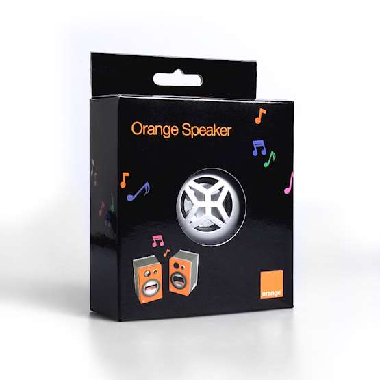 Orange Capsule Speaker