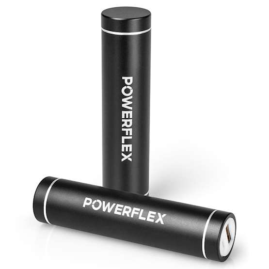 Powerflex 2600mAh Power Bank - Black 
