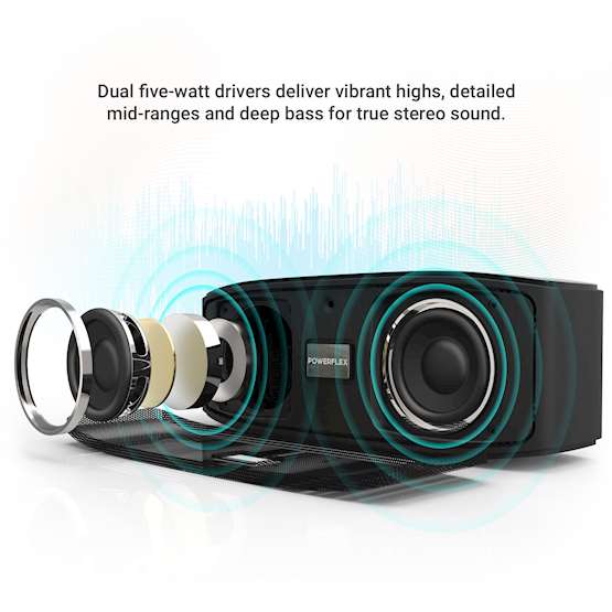 Powerflex Bluetooth Speaker - Black
