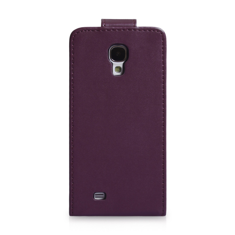 YouSave Samsung Galaxy S4 Leather Effect Flip Case - Purple