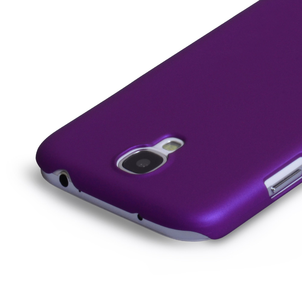YouSave Accessories Samsung Galaxy S4 Hard Hybrid Case - Purple