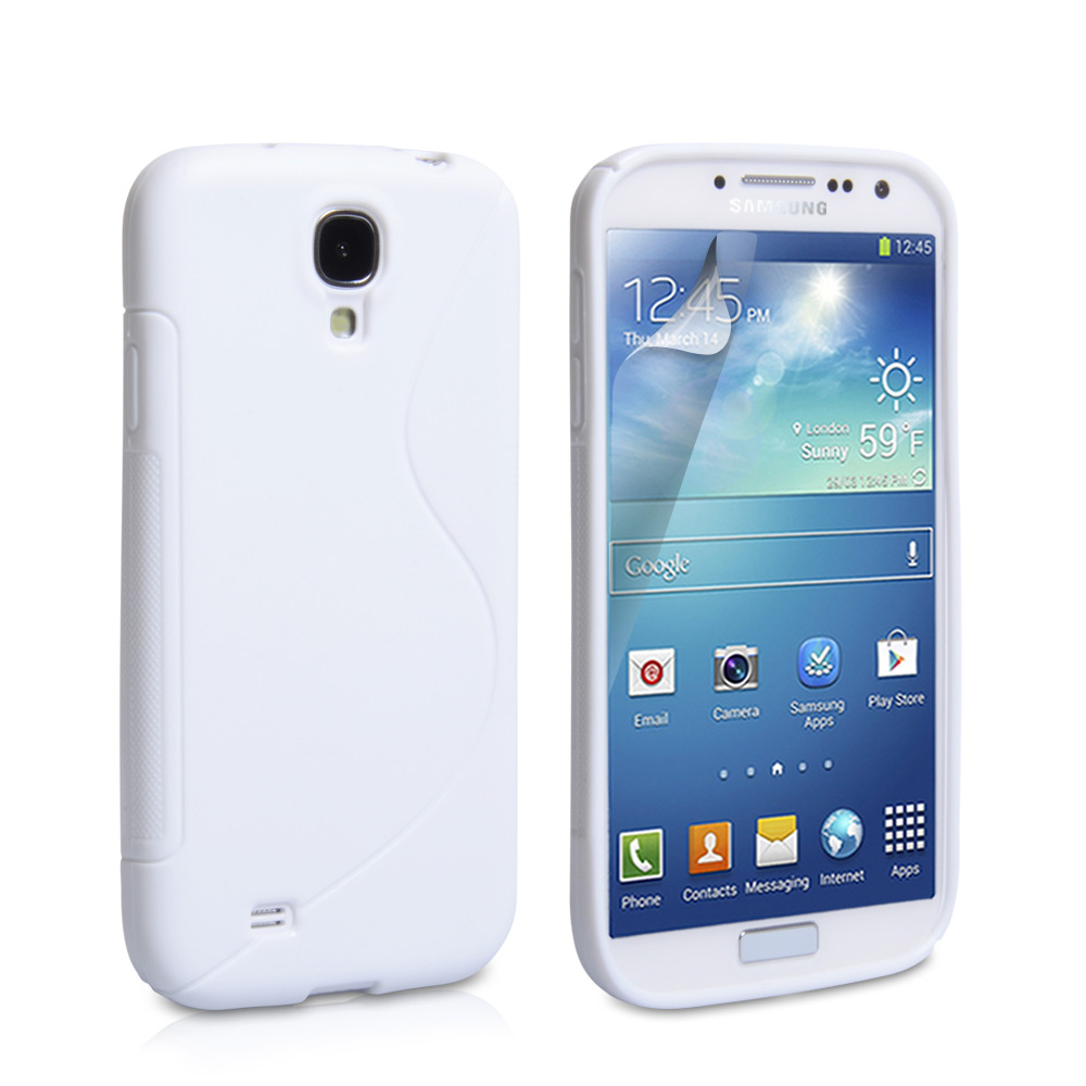 Caseflex Samsung Galaxy S4 S-Line Case - White