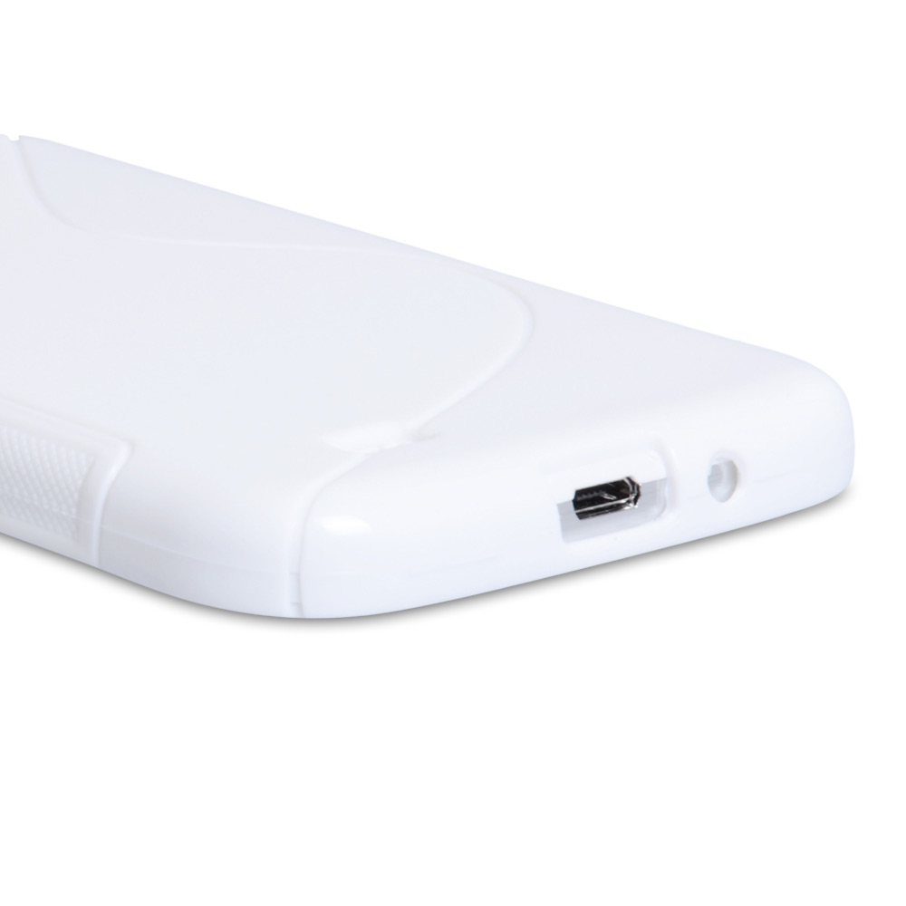 Caseflex Samsung Galaxy S4 S-Line Case - White