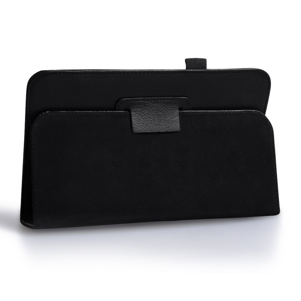 Caseflex Samsung Galaxy Note 8 Textured Faux Leather Stand Case Black