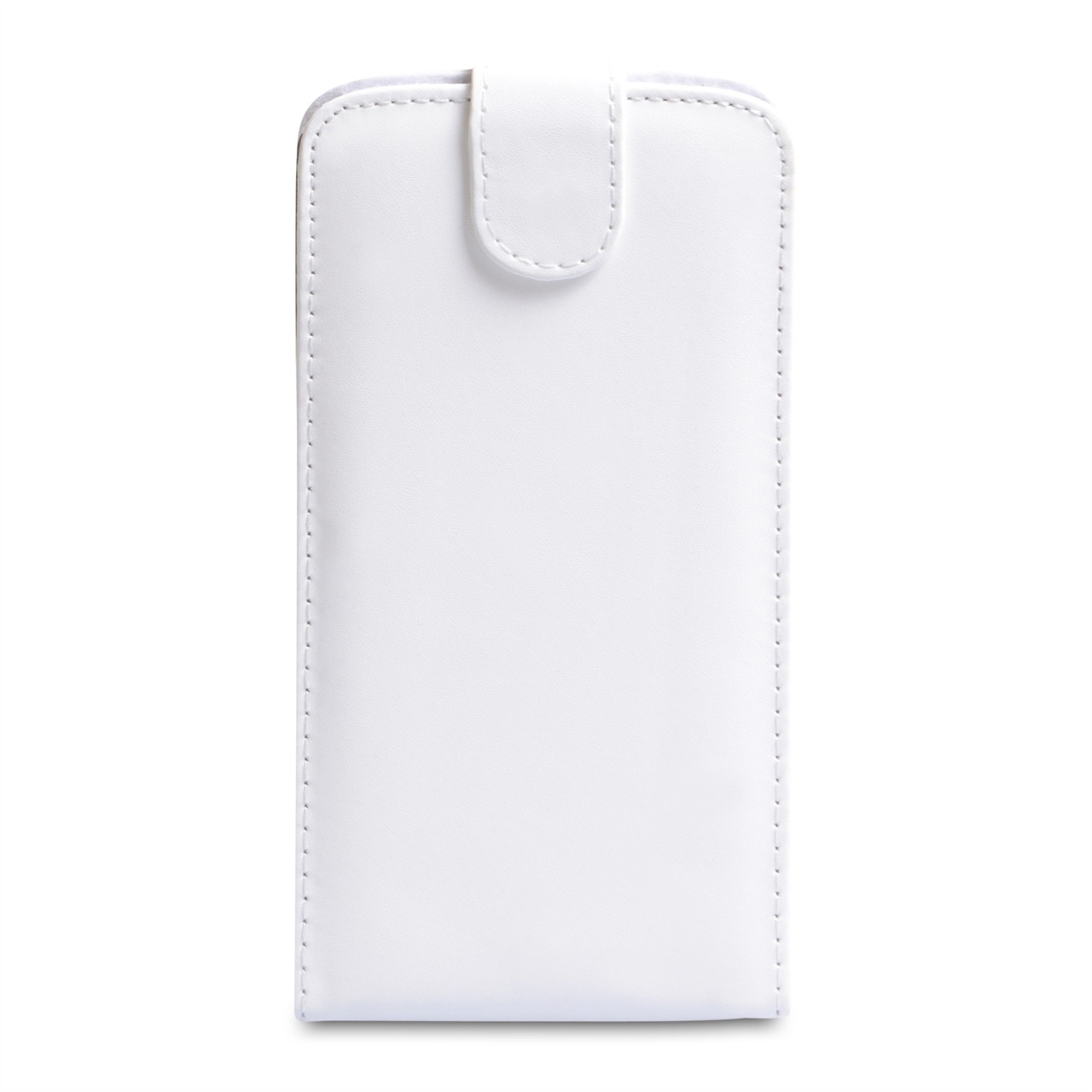 YouSave Samsung Galaxy Mega 6.3 White Leather Effect Flip Case