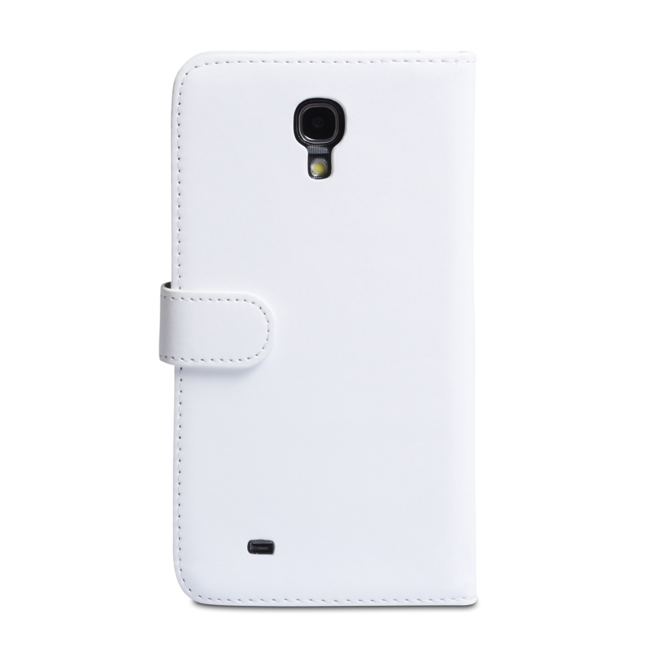 YouSave Samsung Galaxy Mega 6.3 White Leather Effect Wallet Case