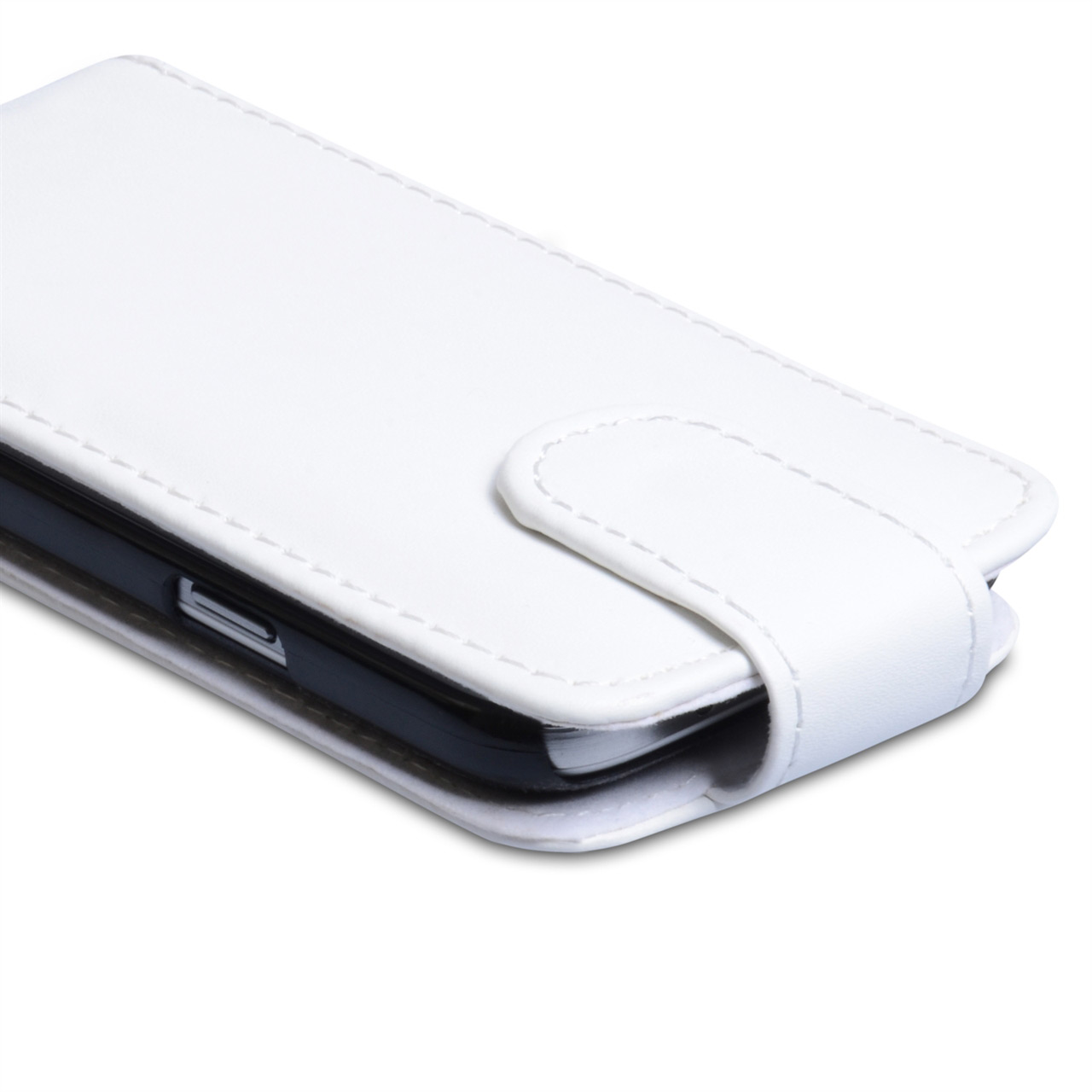 YouSave Samsung Galaxy S4 Mini Leather Effect Flip Case - White
