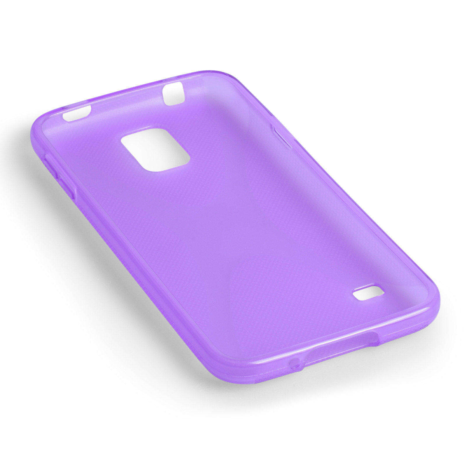 YouSave Samsung Galaxy S5 Silicone Gel X-Line Case - Purple