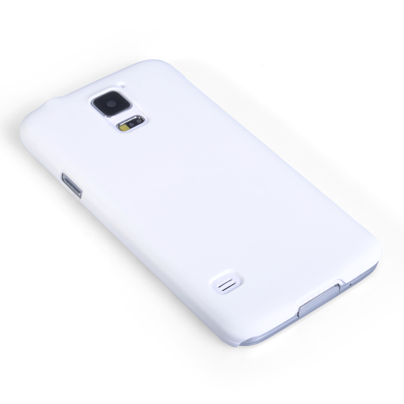 YouSave Accessories Samsung Galaxy S5 Hard Hybrid Case - White