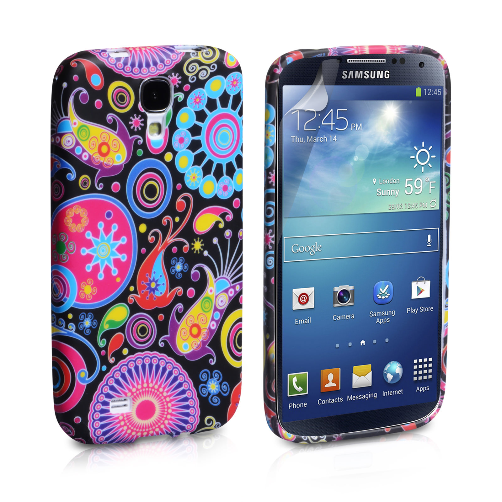 YouSave Accessories Samsung Galaxy S5 Jellyfish Silicone Gel Case