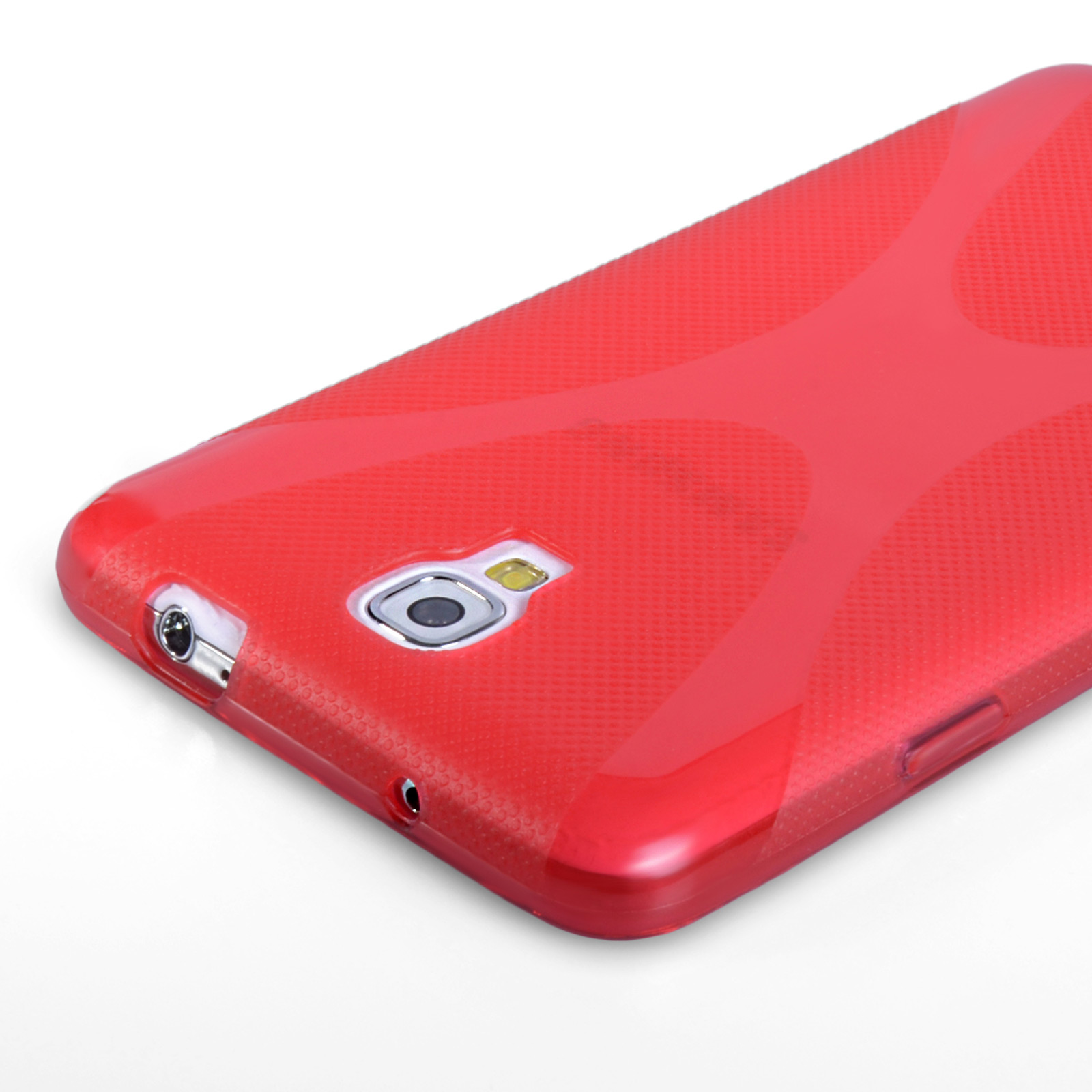 YouSave Samsung Galaxy Note 3 Neo Silicone Gel X-Line Case - Red