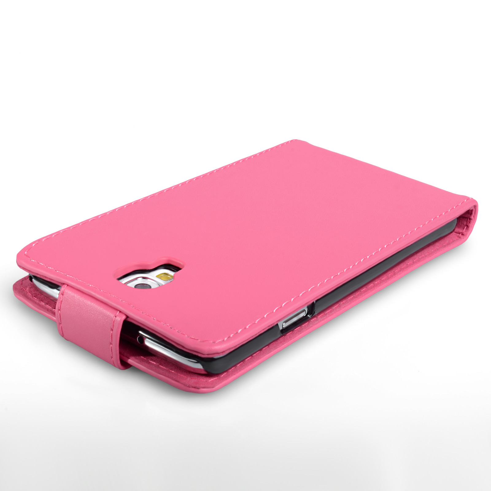 YouSave Samsung Galaxy Note 3 Neo Leather-Effect Flip Case - Hot Pink