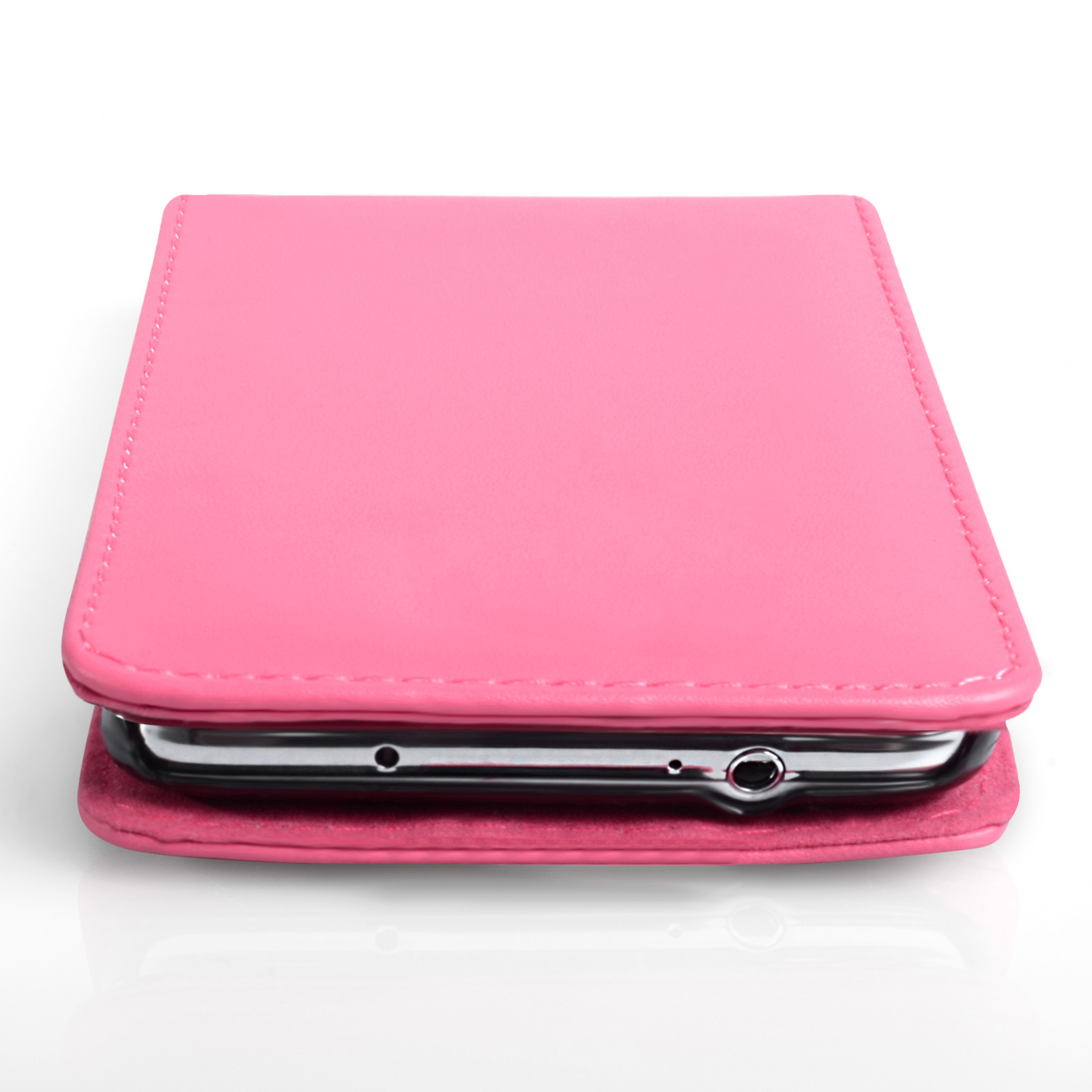 YouSave Samsung Galaxy Note 3 Neo Leather-Effect Flip Case - Hot Pink