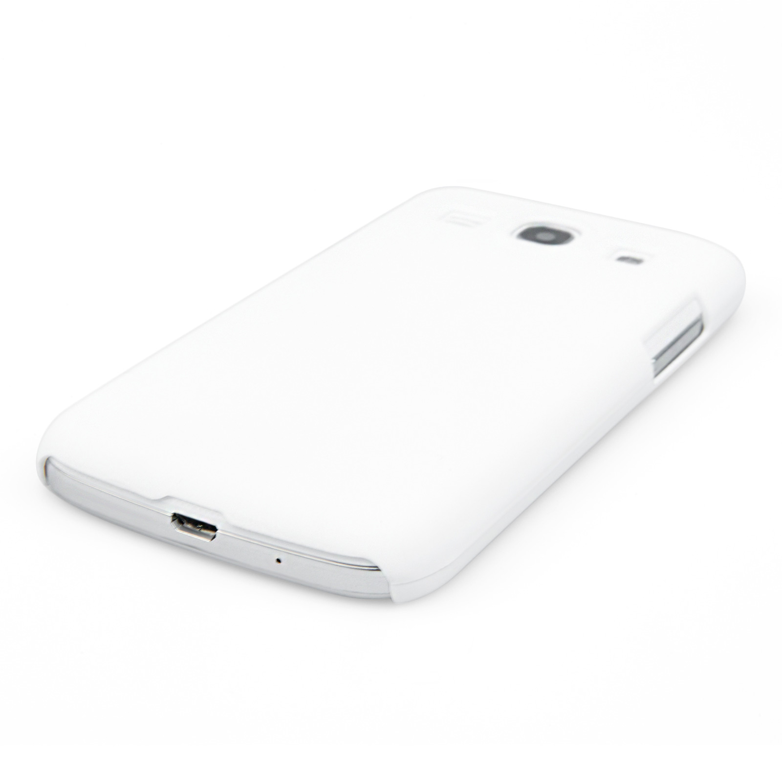 YouSave Accessories Samsung Galaxy Core Plus Hard Hybrid Case - White