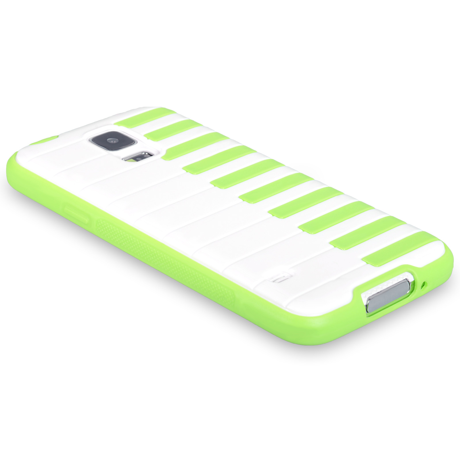 YouSave Accessories Samsung Galaxy S5 Piano Gel Case  - Green