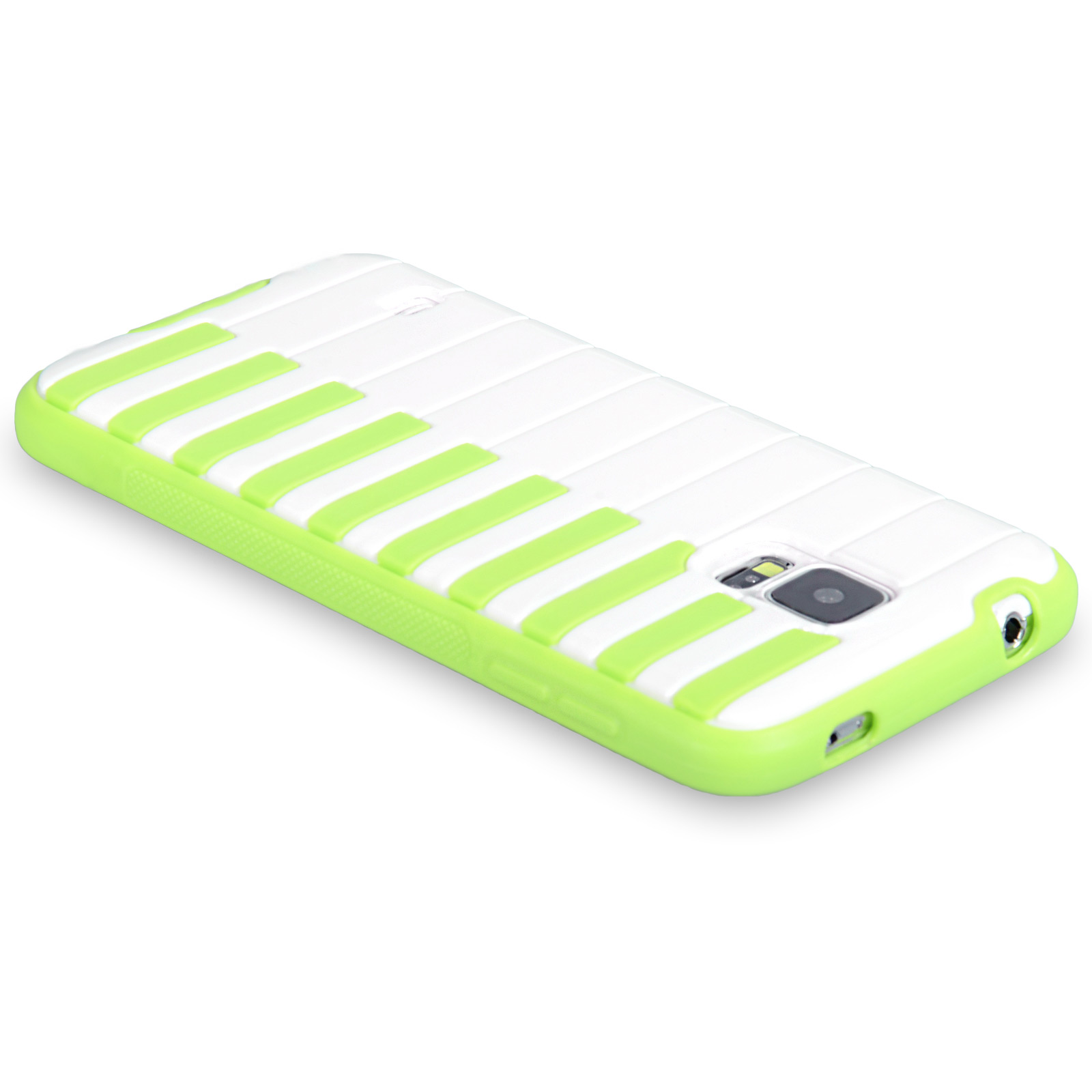 YouSave Accessories Samsung Galaxy S5 Piano Gel Case  - Green