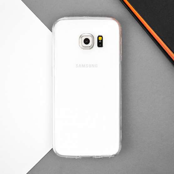 SAMSUNG GALAXY S6 EDGE FULL BODY 360 TPU GEL CASE