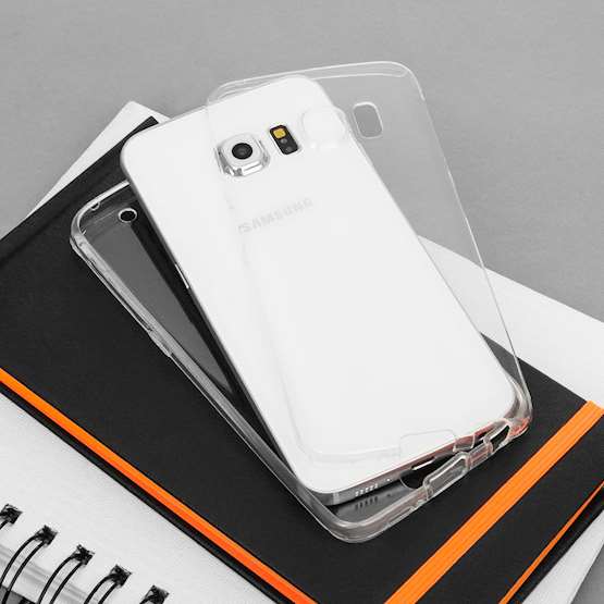 SAMSUNG GALAXY S6 EDGE FULL BODY 360 TPU GEL CASE