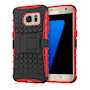 Caseflex Samsung Galaxy S7 Kickstand Combo Case - Red