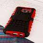 Caseflex Samsung Galaxy S7 Edge Kickstand Combo Case - Red
