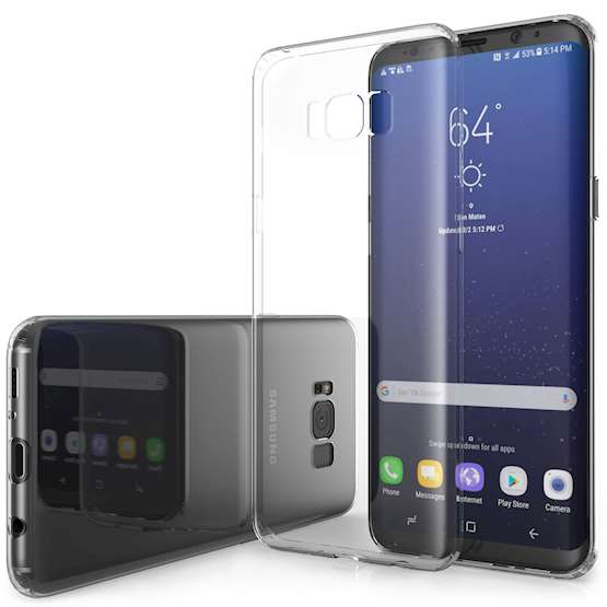 Samsung Galaxy S8 Plus Ultra Thin Gel Case - Clear