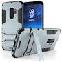 Caseflex Samsung Galaxy S9 Plus Armour Kickstand Case - Steel Blue