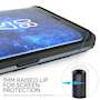 Caseflex Samsung Galaxy S9 Plus Armour Kickstand Case - Steel Blue