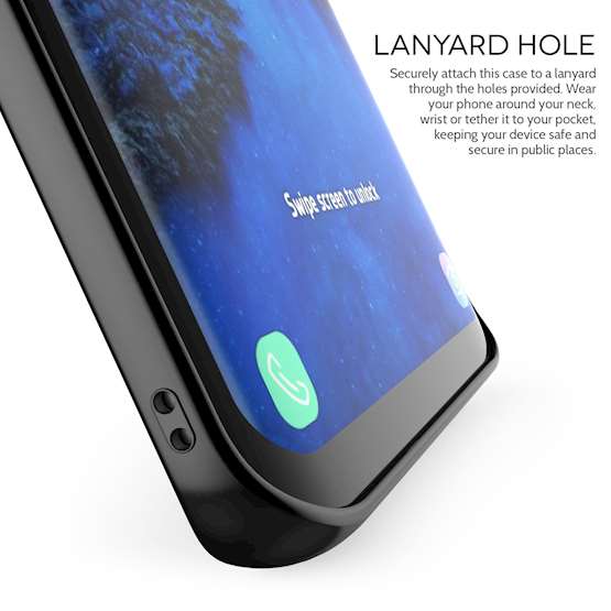 Samsung Galaxy S9 Plus Ultra Thin Slim Carbon Fibre TPU With Stand - Black