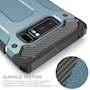 Caseflex Samsung Galaxy Note 8 Armoured Shockproof Carbon Case - Blue
