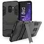 Caseflex Samsung Galaxy S9 Armour Kickstand - Steel Black