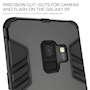 Caseflex Samsung Galaxy S9 Armour Kickstand - Steel Black