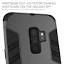 Caseflex Samsung Galaxy S9 Plus Armour Kickstand - Steel Black
